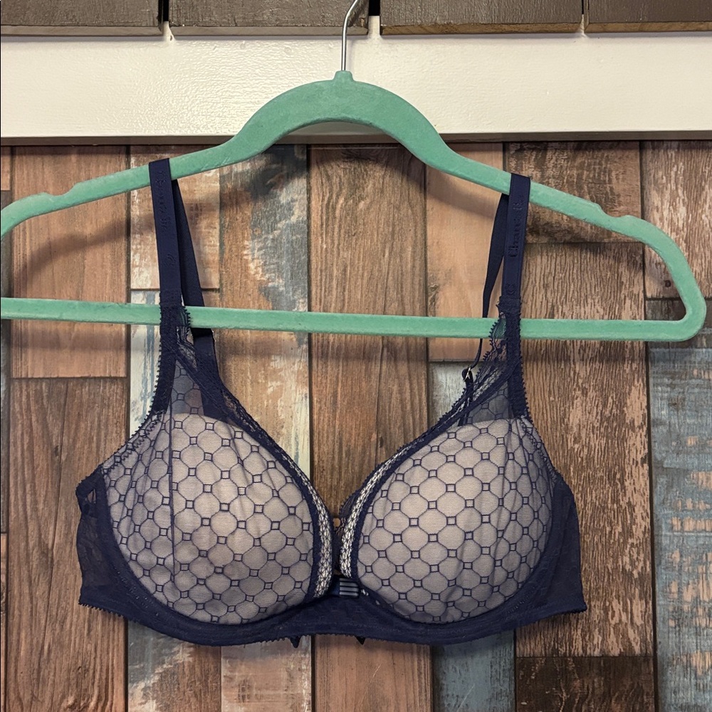 Chantelle Midnight Blue Lace Intimates